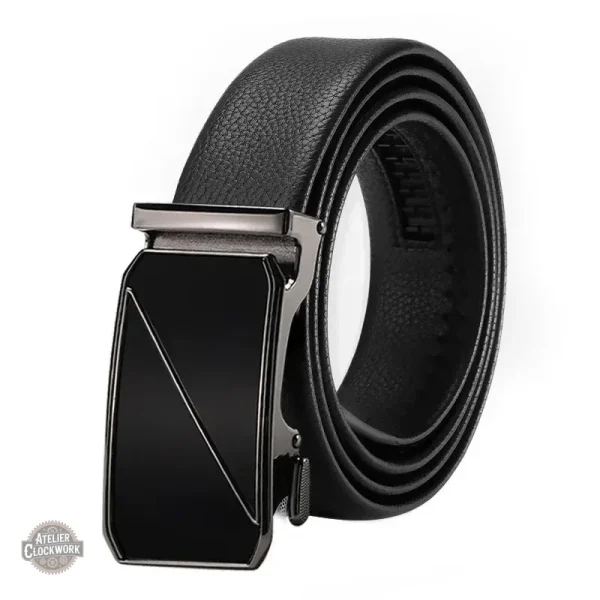 Ceinture au design automatique pour homme