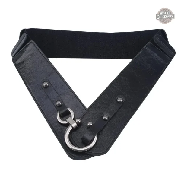 Ceinture large pour une silhouette élégante