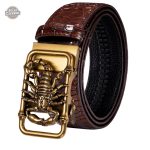 Ceinture Steampunk Scorpion pour homme élégant