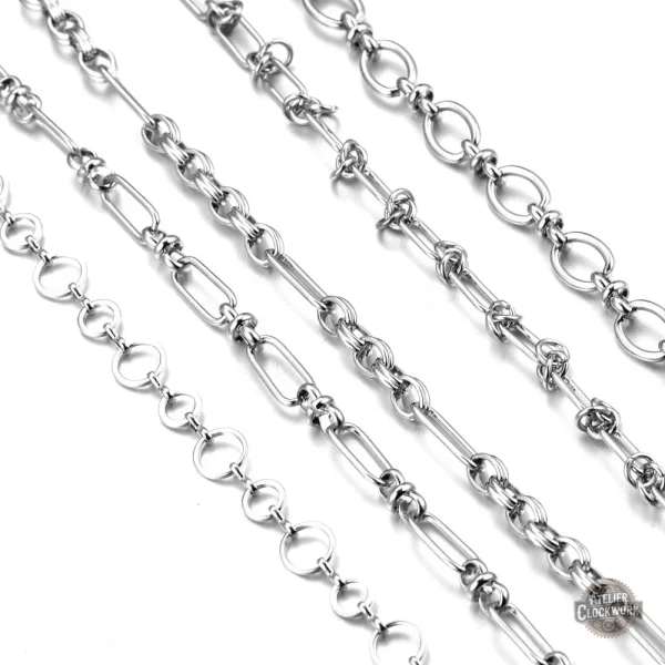 Bijoux steampunk avec chaine antique pour créations personnelles