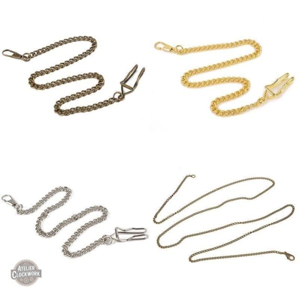 Accessoire élégant pour montre à gousset