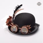 Chapeau Plume - Colette Royale pour un style steampunk