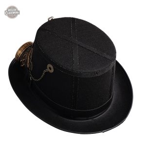 Haut de forme steampunk, accessoire de costume