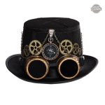Chapeau steampunk original, style victorien