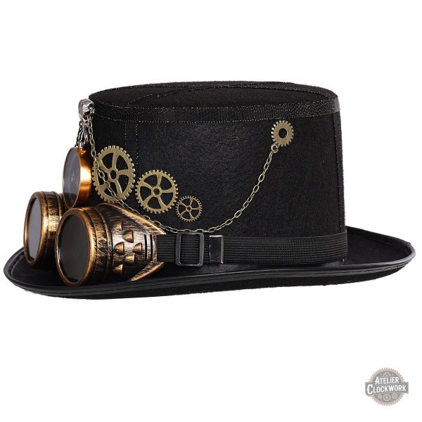 Chapeau costume steampunk, pour soirées costumées