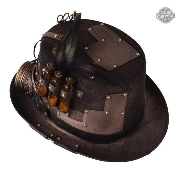Accessoire unique pour look steampunk féminin