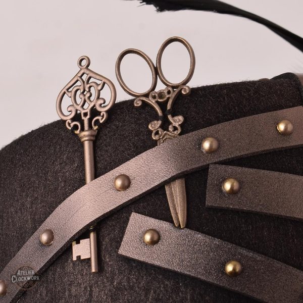 Élément de mode steampunk, fusion du passé et futur