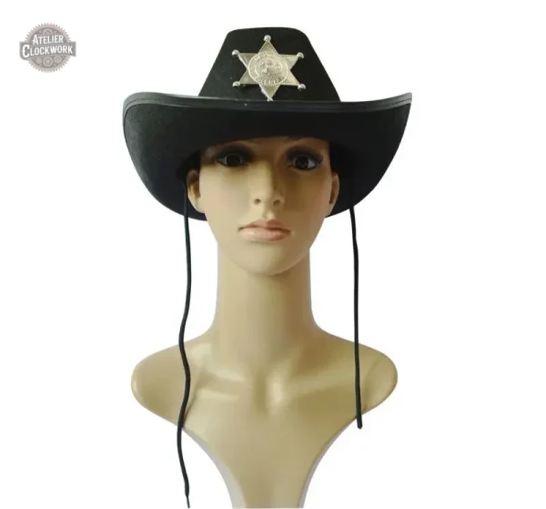 Chapeau tendance inspiré du Far West et Steampunk