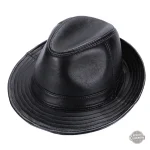 Chapeau Cowboy en Cuir de Mouton