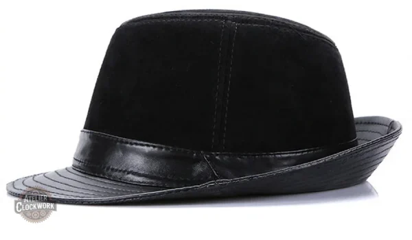 Chapeau en cuir pour un style distinctif