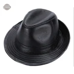 Chapeau Cowboy en Cuir de Mouton - vue 4