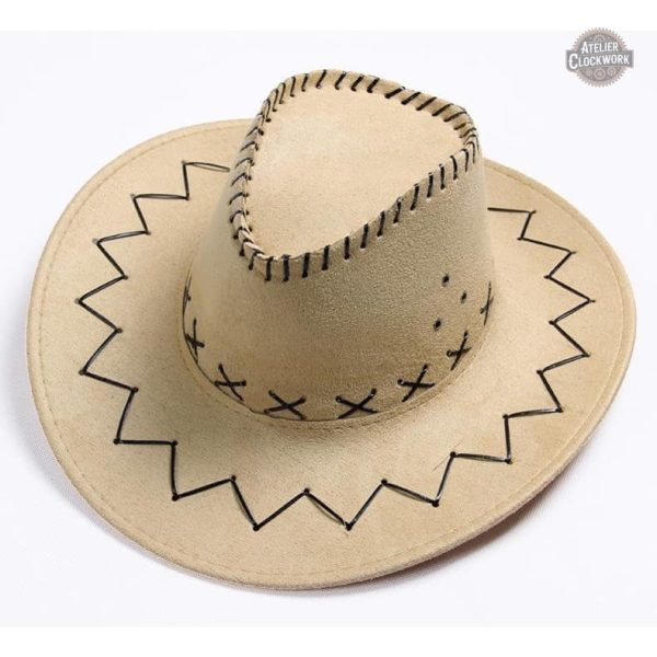 Chapeau élégant pour femmes inspiré du style cowboy