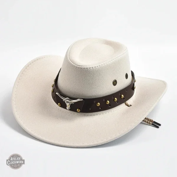 Chapeau dandy au design inspiré du Steampunk