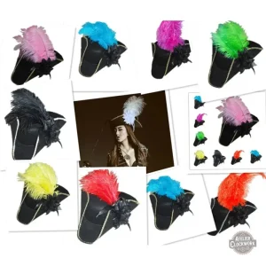 Haut de forme élégant pour costumes de pirate