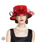 Chapeau de soleil raffiné pour femme