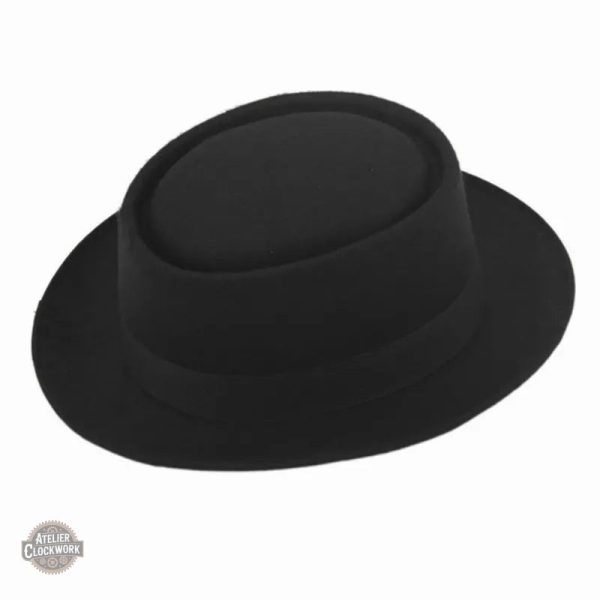 Chapeau Steampunk élégant avec large bord