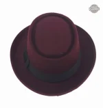 Chapeau Fedora à bord large, touche rétro