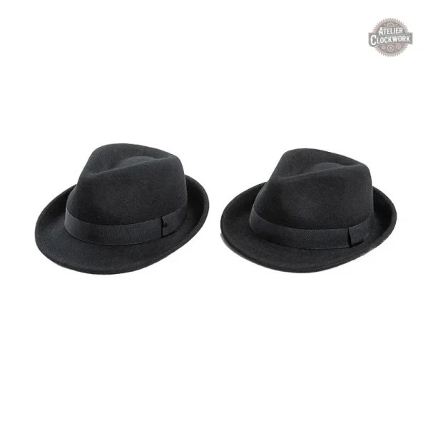 Chapeau élégant pour homme, style Steampunk audacieux