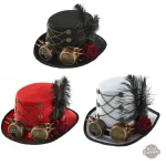 Haut-de-Forme Steampunk pour femme en style sophistiqué