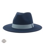 Chapeau Fedora avec motif unique