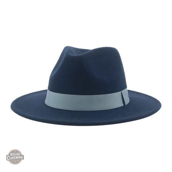 Chapeau Fedora avec motif unique