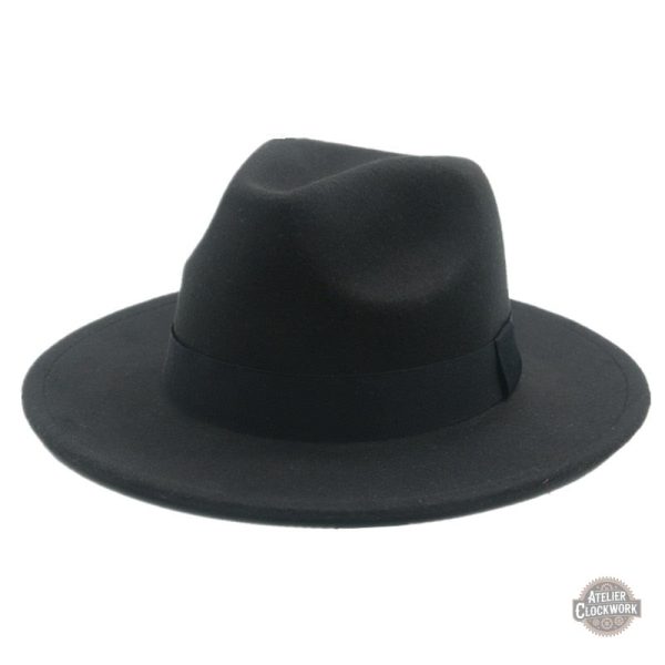 Chapeau Fedora femme à large bord
