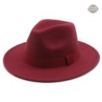 Chapeau Fedora femme à motifs floraux