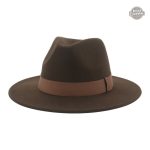 Chapeau Fedora avec ruban élégant