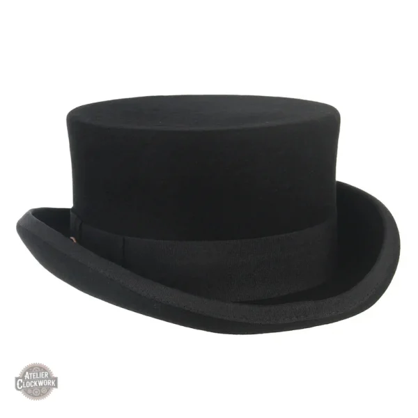 Chapeau Draco en feutre, style steampunk