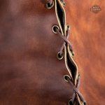 Chapeau en cuir stylé pour événements steampunk