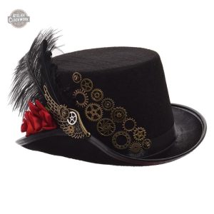 Chapeau haut de forme femme Ada Lovelace steampunk