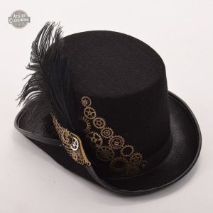 Haut de forme élégant pour un look steampunk unique