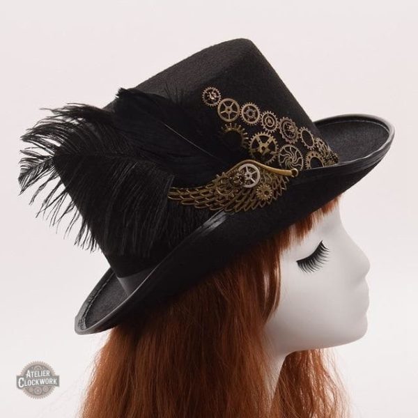 Chapeau steampunk Ada Lovelace pour toutes occasions