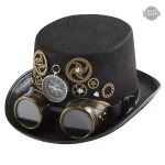 Chapeau Haut de Forme Halloween élégant pour une tenue steampunk