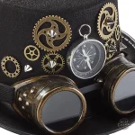 Chapeau haut de forme idéal pour costumes et fêtes de nuit