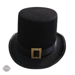 Chapeau haut de forme noir élégant pour magicien