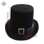 Chapeau haut de forme noir, ajout parfait à un costume