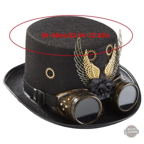 Chapeau punk pour compléter une tenue originale