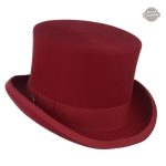 Haut de Forme chic en rouge vif