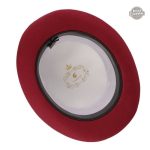 Chapeau vintage rouge pour costume