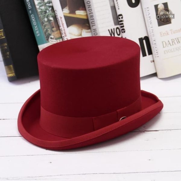 Accessoire Steampunk : Chapeau Écarlate