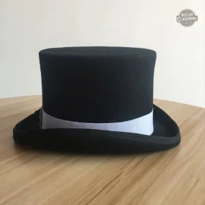 Accessoire steampunk : chapeau haut de forme distinctif