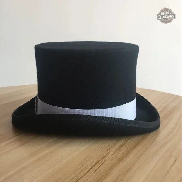 Accessoire steampunk : chapeau haut de forme distinctif