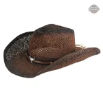 Chapeau Western Femme en paille pour un style steampunk