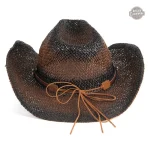 Accessoire steampunk féminin, chapeau de paille Kitty Leroy