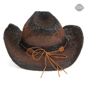 Accessoire steampunk féminin, chapeau de paille Kitty Leroy