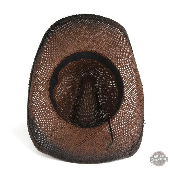 Chapeau de paille Kitty Leroy, look inspiré du Far West