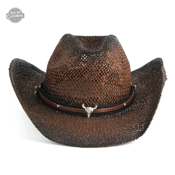 Chapeau Western pour femme, accessoire steampunk unique