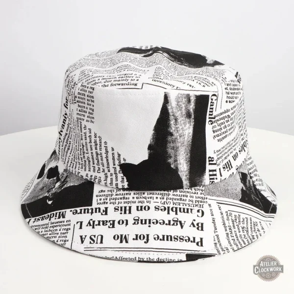 Chapeau Daily News Bucklet, parfait pour les amateurs de steampunk
