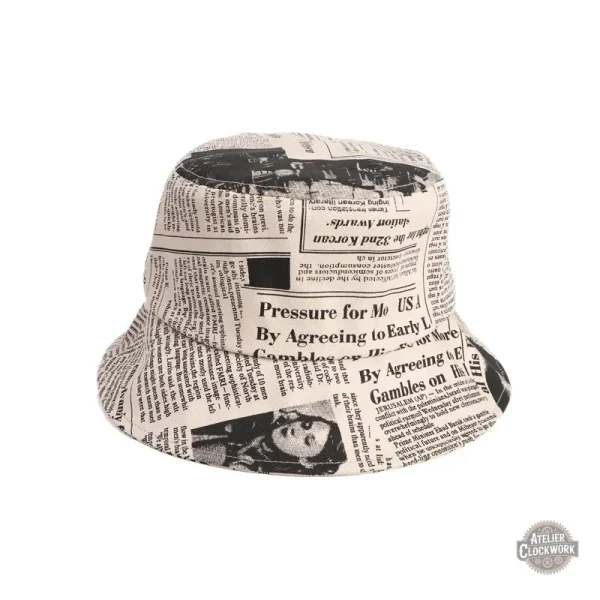 Chapeau steampunk de caractère, Daily News Bucklet